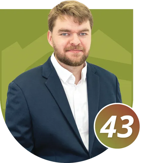 Daniel Tóth, kandidát na poslanca číslo 43