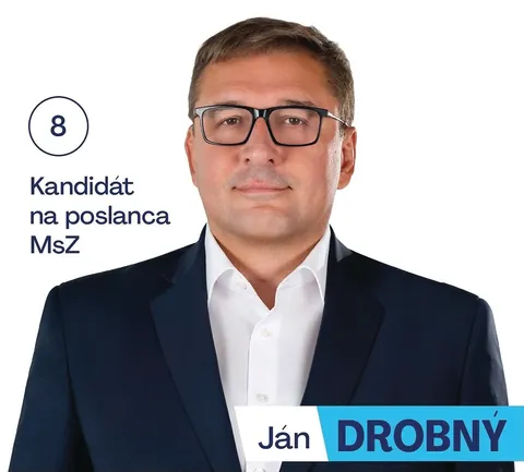 Ján Drobný, kandidát na poslanca číslo 8