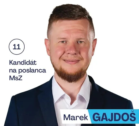 Marek Gajdoš, kandidát na poslanca číslo 11