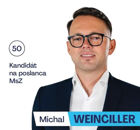 Michal Weinciller, kandidát na poslanca číslo 50