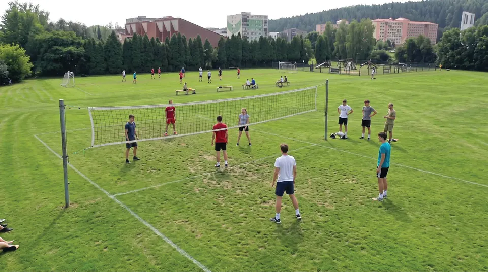Vizualizácia futbalového ihriska otvoreného obyvateľom